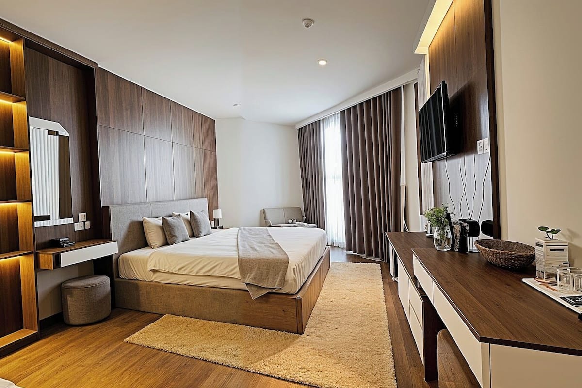 Junior Studio, 1 Bedroom, Pool Access, Garden View | In-room safe, soundproofing, iron/ironing board, free WiFi