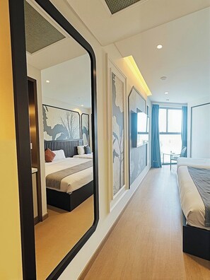 Luxury Triple Room, Pool Access, Garden View | In-room safe, soundproofing, iron/ironing board, free WiFi - Bliss Driftwood Retreat By Mandala (Phan Thiet)