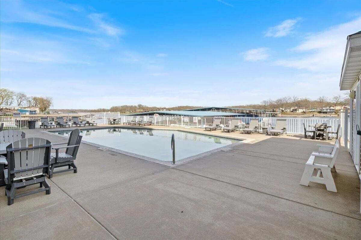 Una piscina climatizada