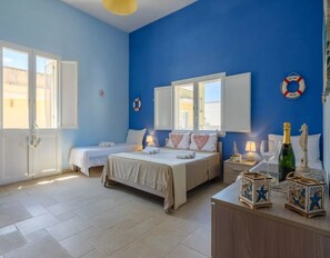 3 habitaciones y ropa de cama 
