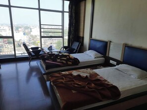 Standardværelse med 2 enkeltsenge - byudsigt