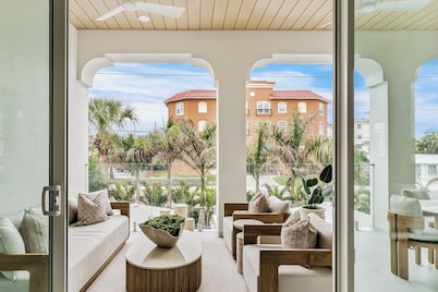 NOVA-New Luxe Beach Villa-Sleeps 54-Steps to the Beach-Pool,Spa & Sauna Resort