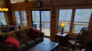 TV connectée, cheminée