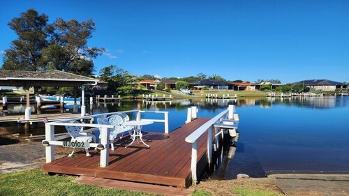 Fantastic water views and your own private jetty!