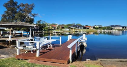 Fantastic water views and your own private jetty!