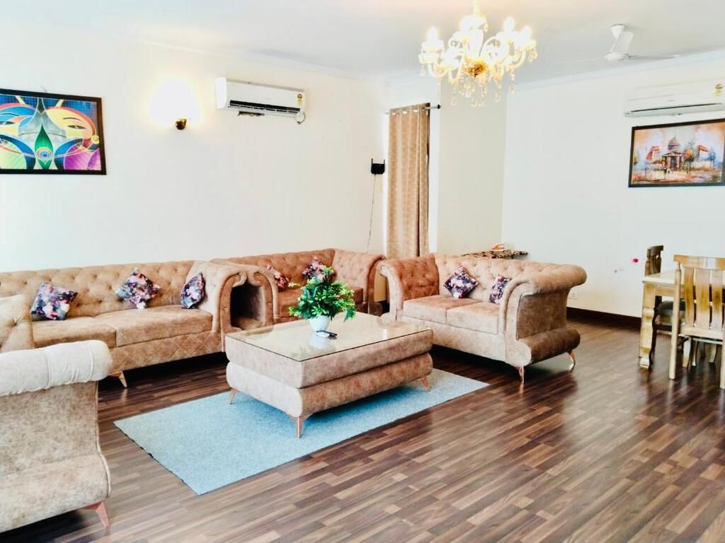 Apartment, City View | Living area