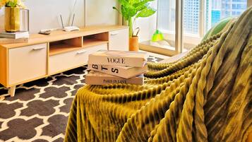 Apartemen, 2 kamar tidur, pemandangan kota | Pemandangan dari kamar