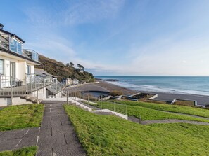 Property grounds - Superb sea views from a first floor apartment, set in tranquil grounds. (Seaton)