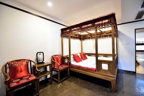 ห้องทราดิชันนัลดับเบิล | ผ้าม่านกันแสง, ห้องเก็บเสียง, Wi-Fi ฟรี, ผ้าปูที่นอน