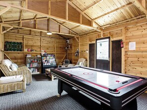 Games room - 5 bedroom accommodation in Harwood Dale, near Scarborough (Harwood Dale, near Scarborough)