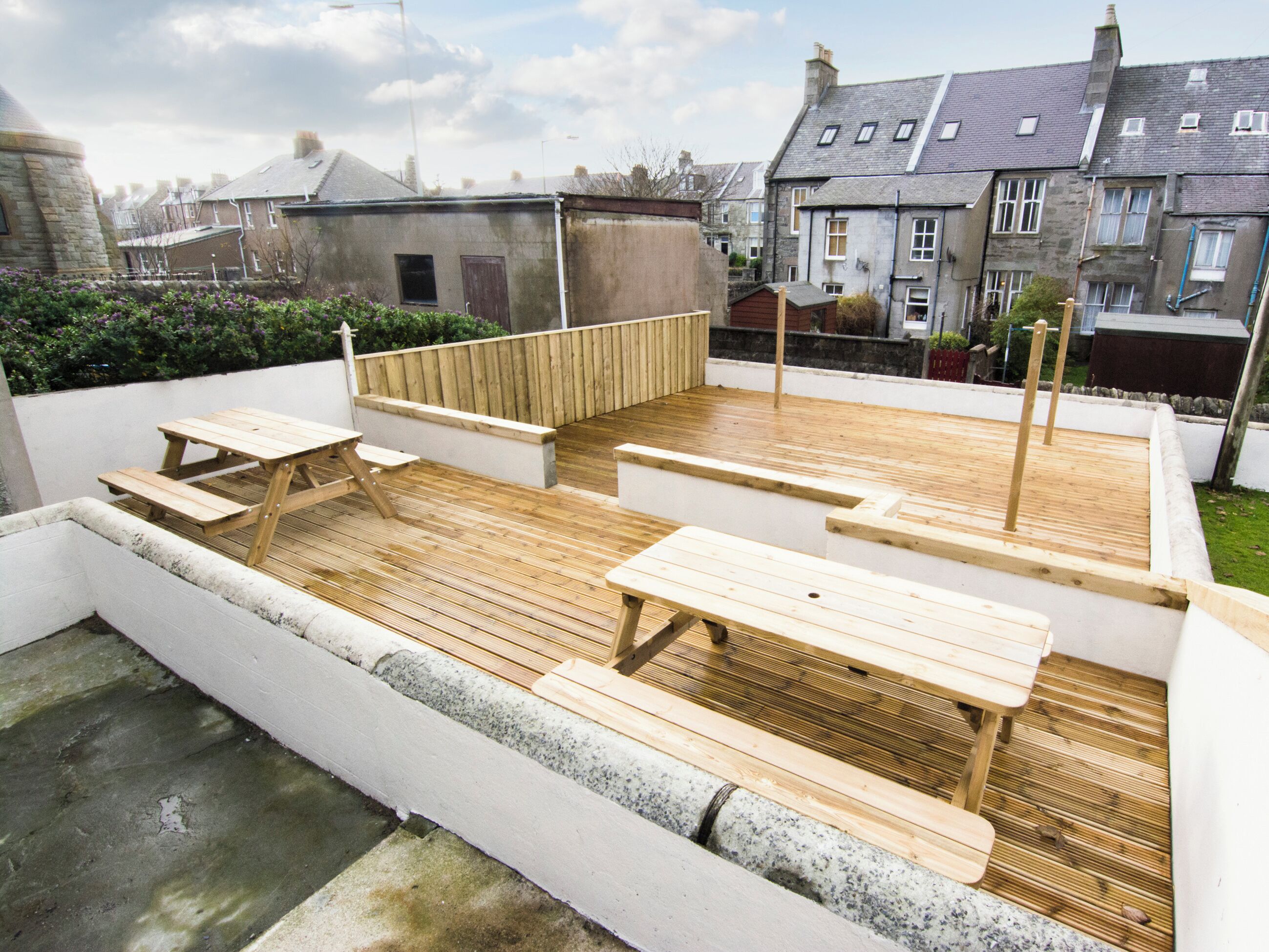 Udendørs spisemuligheder