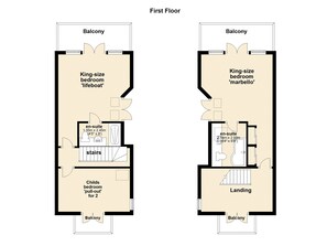 Floor plan - 4 bedroom accommodation in Bembridge (Bembridge)