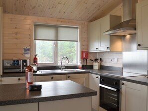 Dishwasher, high chair - 2 bedroom accommodation in Forres, near Nairn (Forres, near Nairn)