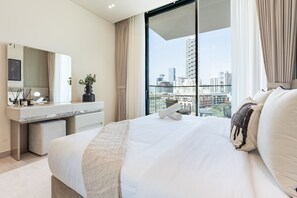1 bedroom, in-room safe, iron/ironing board, free WiFi - Chic 1BR Next to a Community Park,Just a Few Minutes Drive from Cricket Stadium (Dubai)