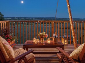 Terrace/patio - 5 Lower Keats Glamping - UKC4742 (Tytherleigh, near Axminster)