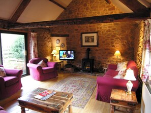 TV - 8 bedroom accommodation in Timberscombe, near Minehead (Timberscombe, near Minehead)
