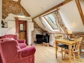 TV - 1 bedroom accommodation in Timberscombe, near Minehead (Timberscombe, near Minehead)