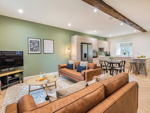 Living area - Wow, a stunning luxury rural retreat. (Cowan Head)