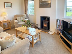Fireplace - Aird Steading Cottage (Craignish, near Ardfern)
