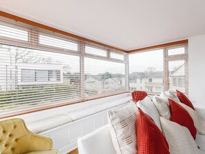 Interior - We love the setting of this stylish apartment, which offers wonderful views. (Poole)