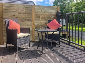 Terrace/patio - Enchanting glamping experience in East Hoathly. (East Hoathly, near Lewes)