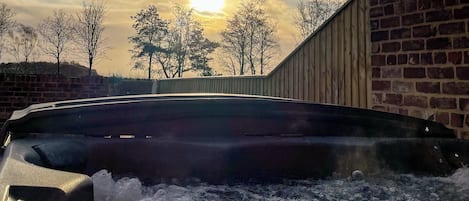 Udendørs spabad
