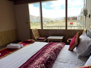 Deluxe Room, Lake View | Free WiFi - The Hidden Heaven Cottage Pangong (Pangong)