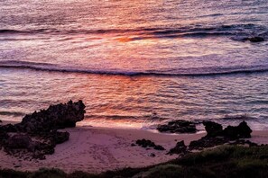 Maison, 1 chambre, patio, vue jardin | Plage