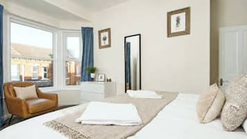 5 dormitorios, wifi gratis, ropa de cama