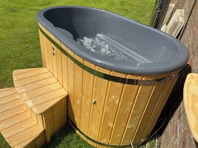 You are sure to love the hot tub and four poster beds.