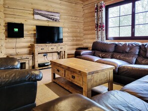 TV - Tweed Log Cabin-UK3479 (Felton, near Morpeth)