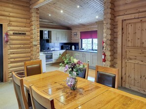 Dining - Tyne Log Cabin - UK3480 (Felton, near Morpeth)