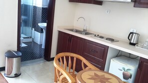 Single Room, City View | Private kitchen - Impress Hotel (Addis Ababa)