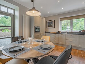 Dining - Find the feeling of rural solitude in this stunning cottage. (Parton, near Castle Douglas)