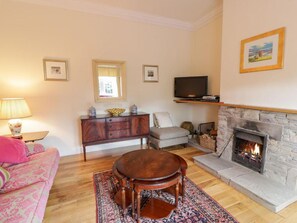 Living area - A lovely stonebuilt cottage, full of charm. (Kirkmichael, near Ayr)