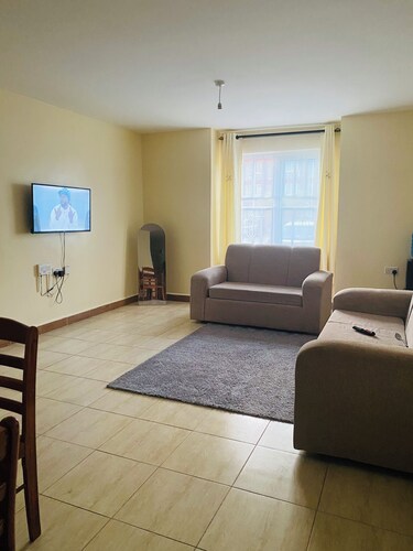 Wonderful 1-bedroom apartment with AC in vibrant Ongata Rongai