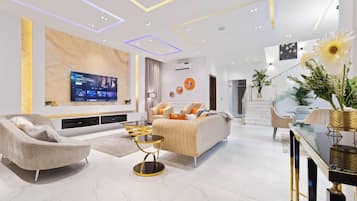 Economy appartement, balkon, uitzicht op stad | Woonruimte