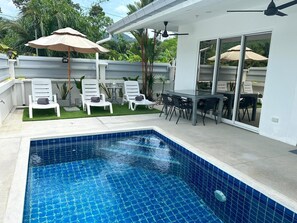 Outdoor pool - Villa 2BR Near Lamai Beach V295 (Koh Samui)
