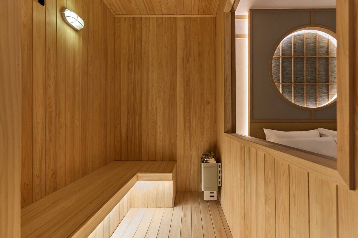 Phòng đôi phong cách cổ điển | Phòng xông hơi sauna