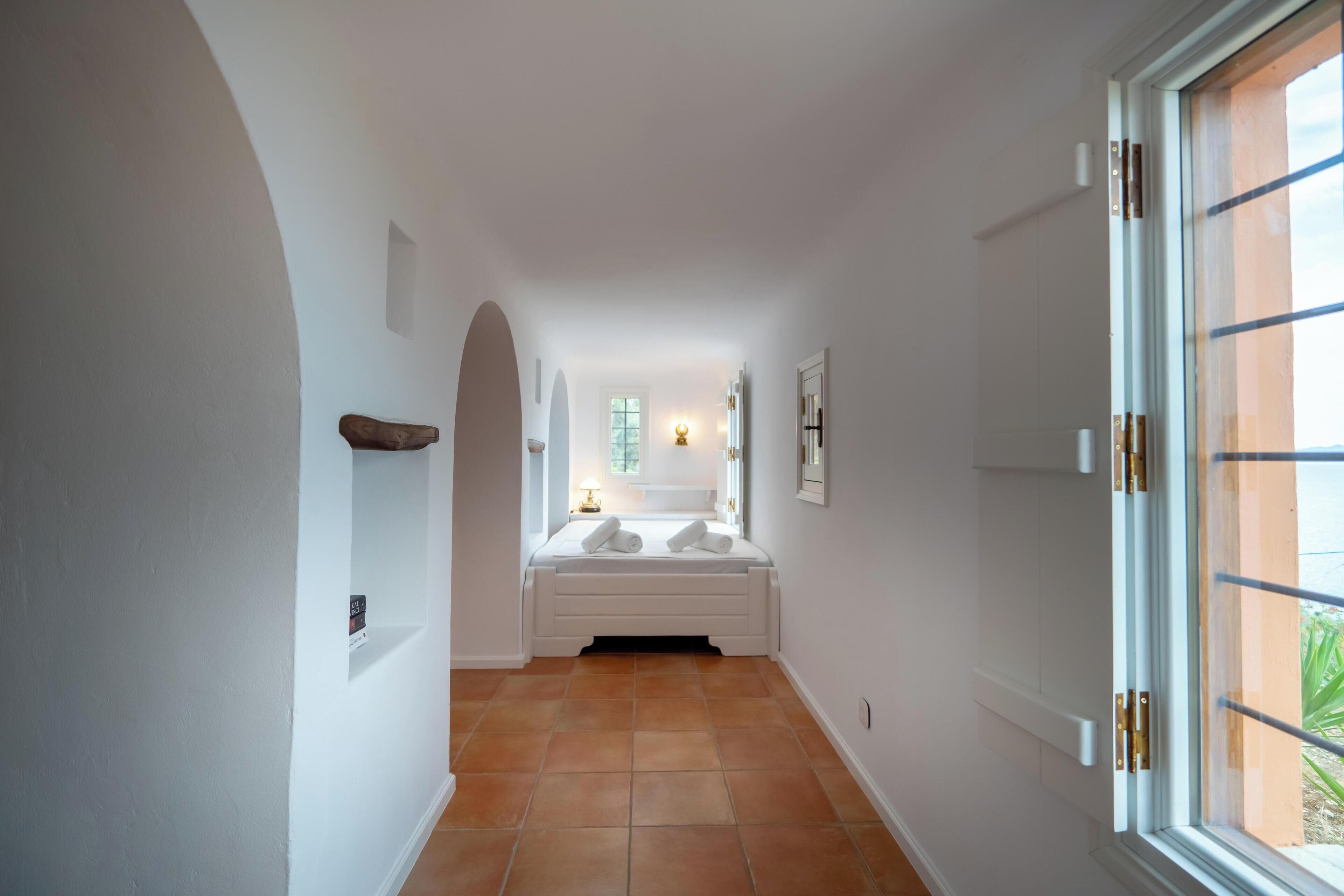 Huis, uitzicht op zee | Een kluis op de kamer, verduisterende gordijnen