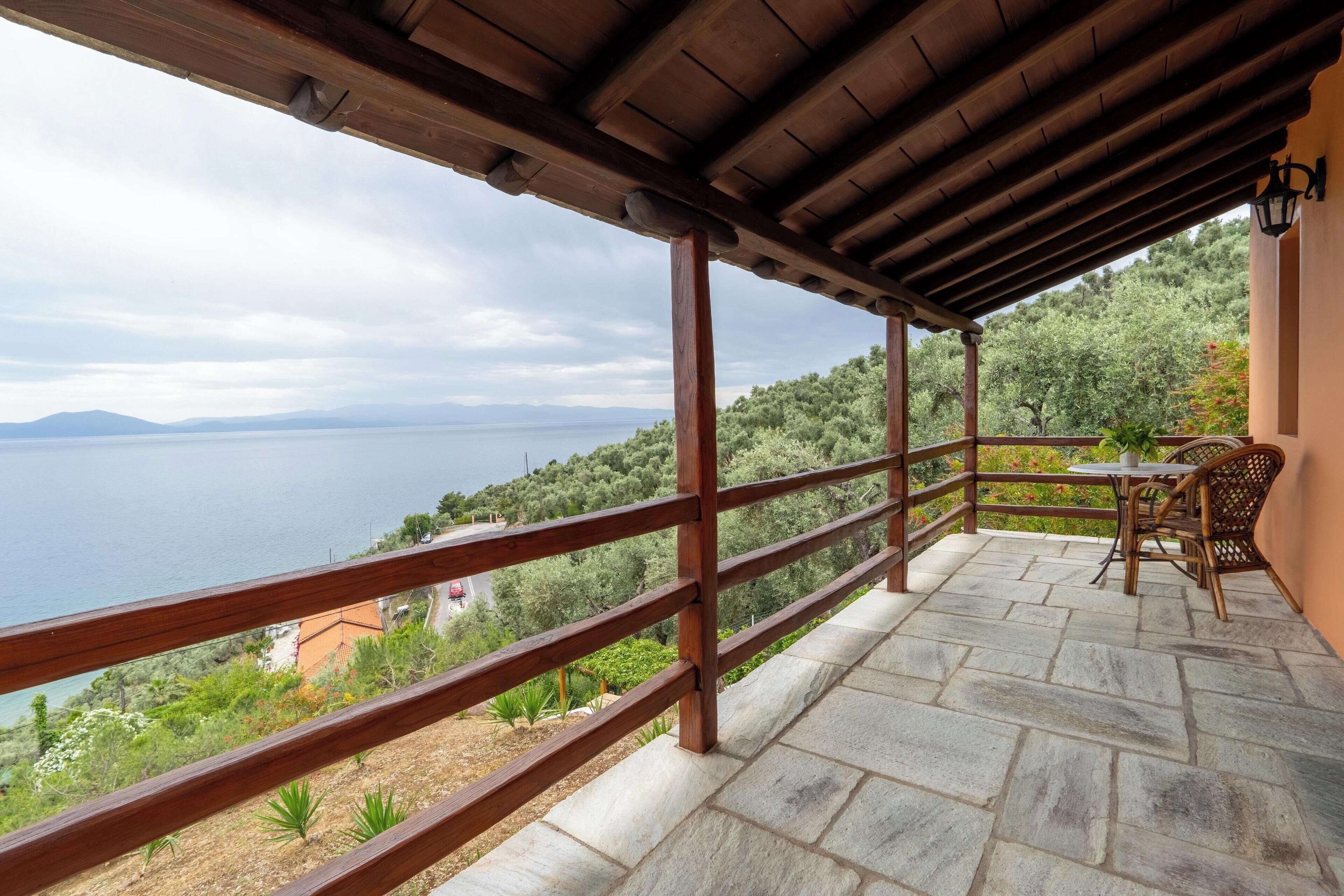 House, Sea View | Balcony view