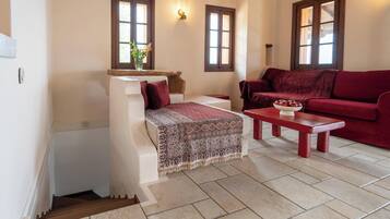 House, Sea View | Living area | Smart TV, fireplace, Netflix, streaming services