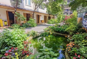 Enceinte de l’hébergement