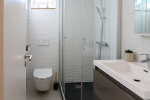 Shower, hair dryer - Azur Cancale (Cancale)