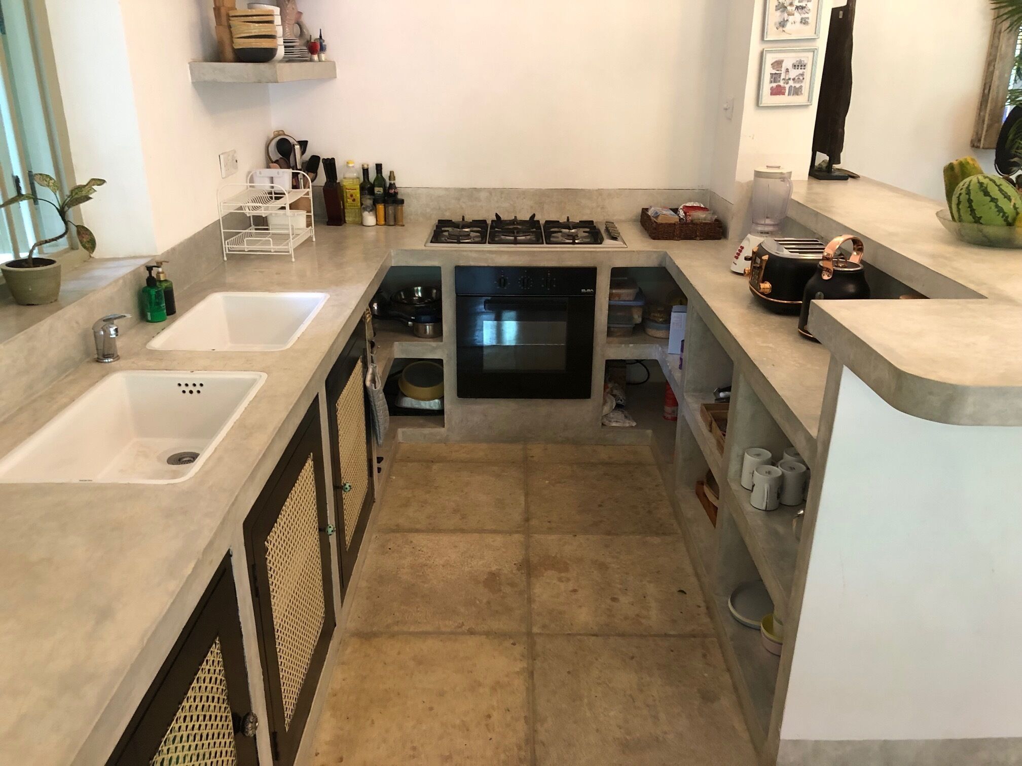 Villa Deluxe, 2 chambres, climatisation, vue jardin | Cuisine privée