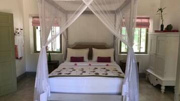 Villa Deluxe, 2 chambres, climatisation, vue jardin