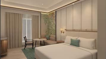 Deluxe Double Room With Temple View