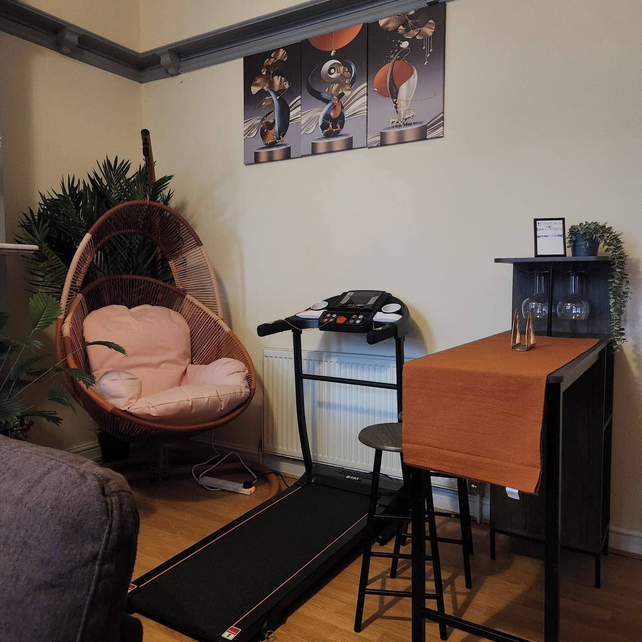 公寓, 1 間臥室, 壁爐 | 住宿內部