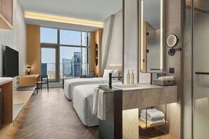 Executive-huone, 2 parisänkyä, kaupunkinäköala