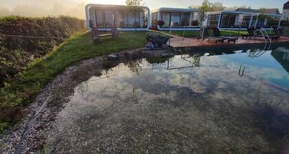Glamping Malerič with Natural Pool